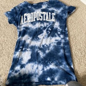 S Aeropostale short sleeve tie-dye shirt